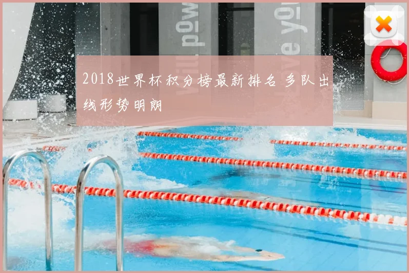 2018世界杯积分榜最新排名 多队出线形势明朗